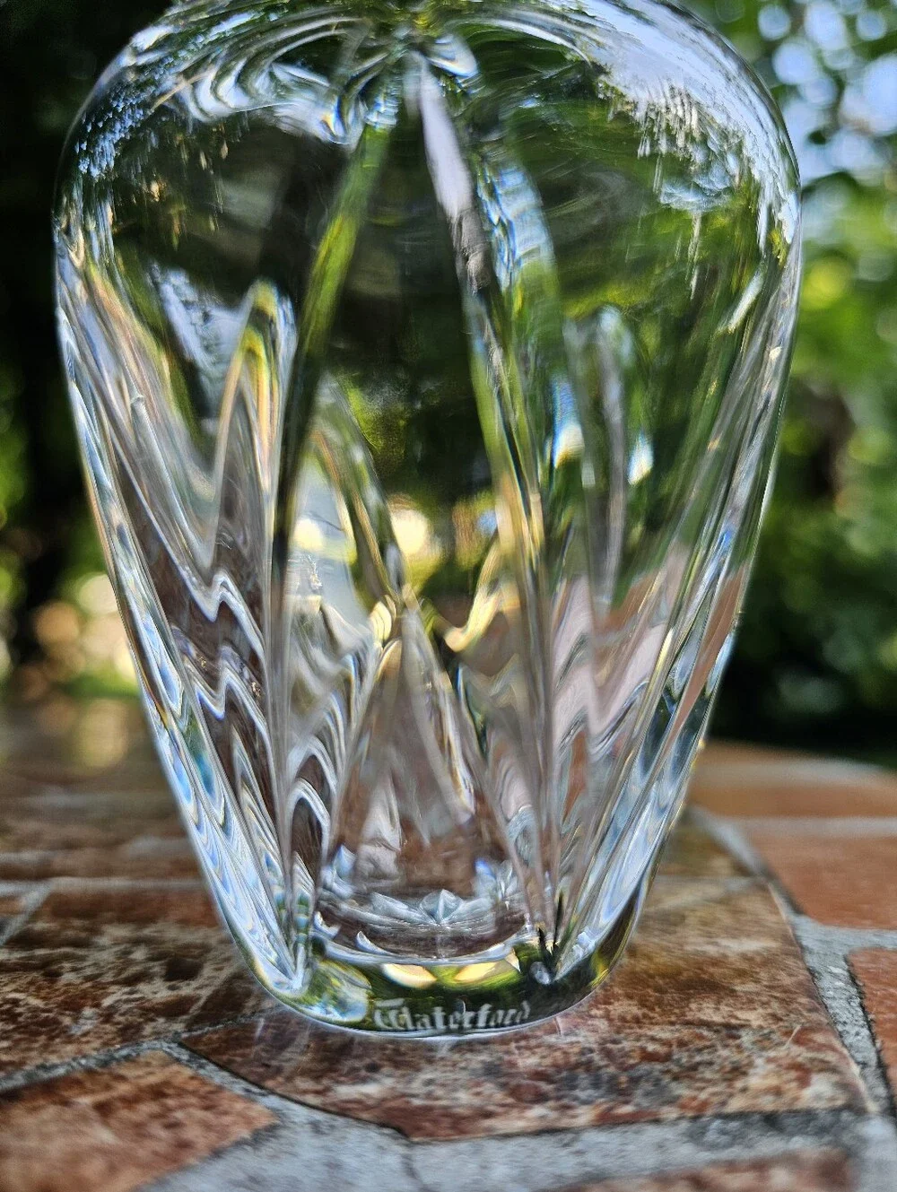 Waterford Posey Attendant Crystal Bud Vase 4.25